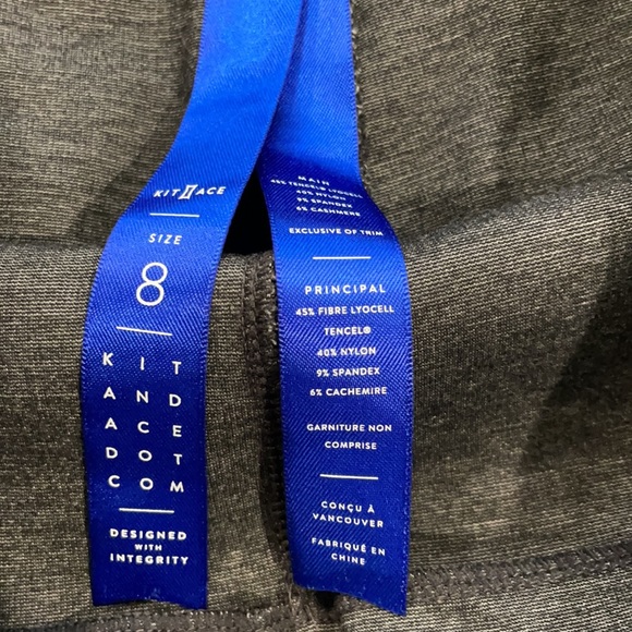 Kit and Ace Cashmere Blend Grey Legging - Picture 6 of 11